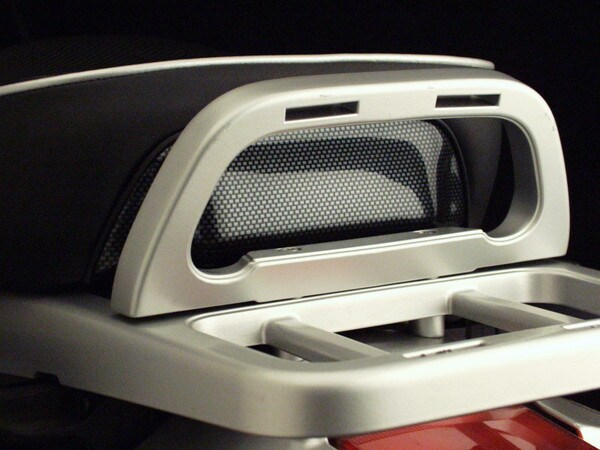 World Sport Decorative Plate on the BMW R 1100 / 1150 GS.